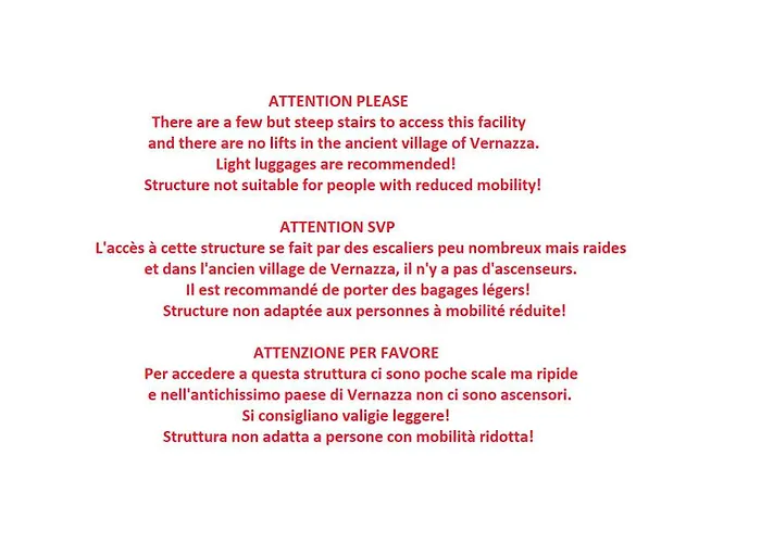 Santa Marta - 3* Vernazza